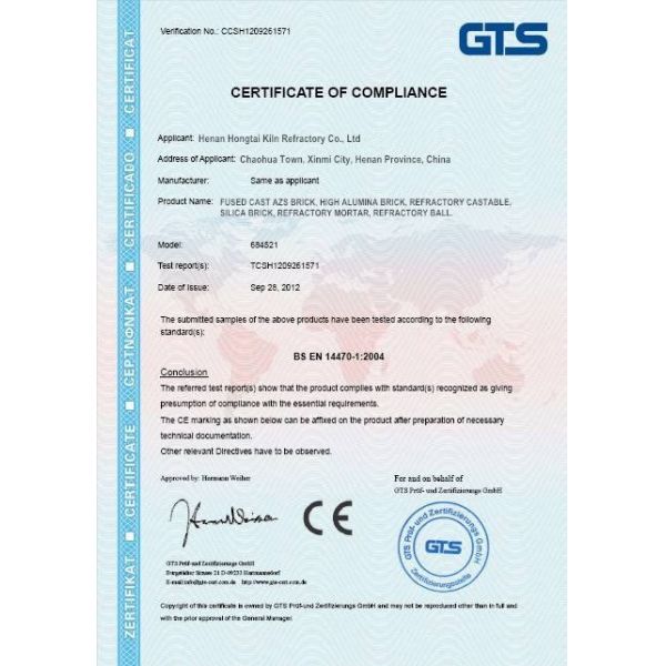 Processing Service High Alumina Plug Brick Refractory Brick for Electric Wire Furnace