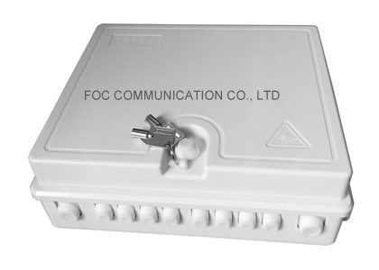 Flame Retardant Cable Distribution Box 12 Fiber ABS Plastic Material