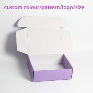 Custom Cardboard Shipping Boxes with Glossy Lamination In Pantone And CMYK