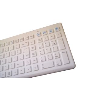 5VDC 2.4G IP65 Washable Wireless Medical Keyboard Numeric Key
