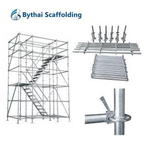 Quick Assembly Ringlock Scaffolding Vertical Standard Allround Rosette System