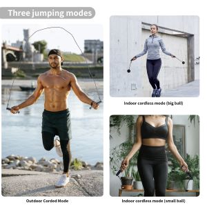 Adjustable Plastic PVC Speed Aerobic Jump Rope High Fitness Accessory for Home