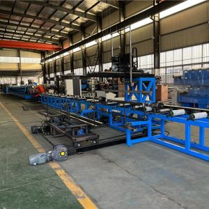 Wholesale 2.0 - 3.5 Thickness Guide Rail Roll Forming Machine With Gear Box Drive 50m/Min from china suppliers