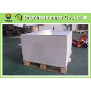 China Coated 2 side white back duplex board 300gsm in sheet or roll for making boxes on sale