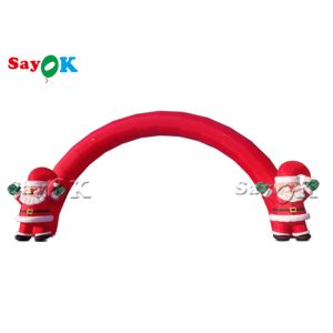 Inflatable Christmas Archway Yard Decoration Inflatable Christmas Santa Arch For