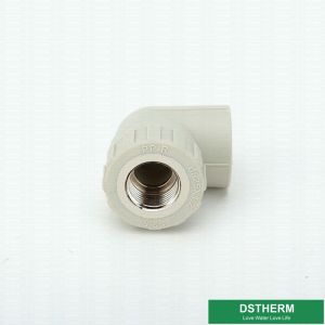 90 Degree Female Threaded Elbow Heat Preservation With Green / White / Oem Color