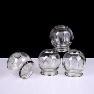 China Suction 4 Pcs Body Vacuum Massage Cupping Glass Thickened on sale