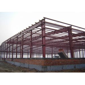 Submerged Arc Q355B G350 Steel Structure Construction