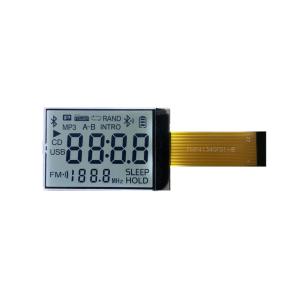 China Positive HTN Segment Code LCD White Blacklight With FPC LCD Display on sale