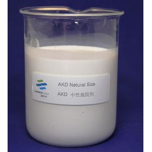 Milk White AKD Emulsion Endow Predominant Capability Water Resistance PH 2-4
