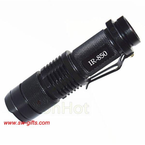 5W Flashlight Infrared Radiation IR LED Lamp Waterproof Led Flashlight AA Lamp