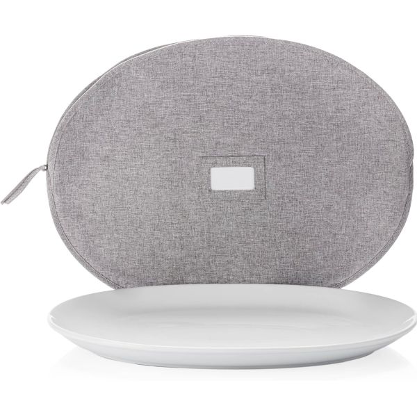 CHINA STORAGE - SET OF 6 CASES FOR FINE CHINA ACCESSORIES STORAGE - HOLDS GRAVY BOATS, BOWLS, SMALL AND BIG PLATTERS