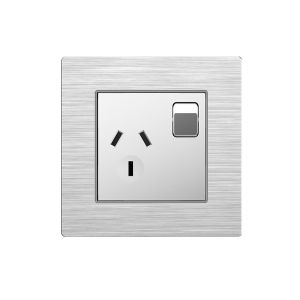 10 amp Australia Power Socket 230 volt V7 aluminum materials