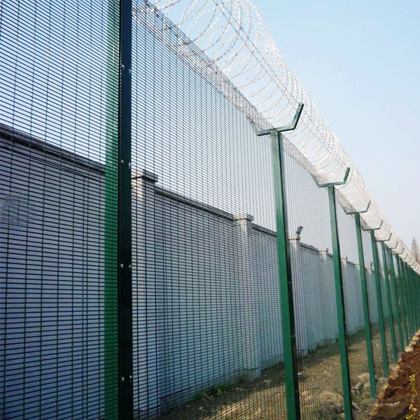 High Security Clearvu Wire Fence Panels 1800mmx2515mm width