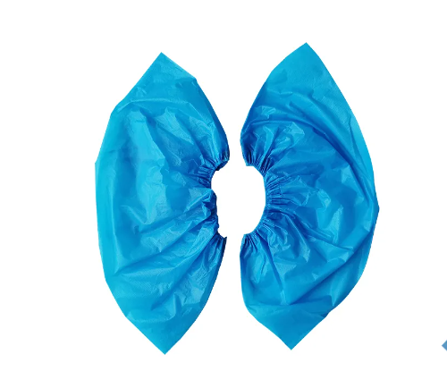 Customized CPE Disposable Shoe Cover Water Resistant For Foot Protection