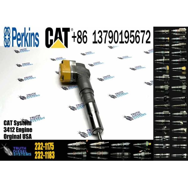 Fuel Injector 174-7526 232-1183 232-1171 232-1175 20R0758 232-1173 232-1168 174-7528 for 3412E 3408E Engine