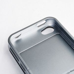 5V/500mA Silver / Black IPhone 4 Extended Battery Case For IPhone 4S (IP24F)