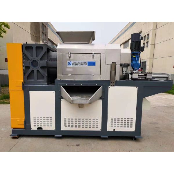 1000kg/h PE mulching film crushing washing and recycling machine