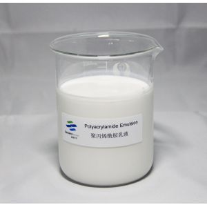 White PAM Emulsion High Molecular Weight Polymer Flocculant Chemical Auxiliary