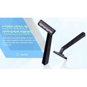 Smooth Cool Glide Double Blade Razor , Stainless Steel Double Edge Shaving Razor