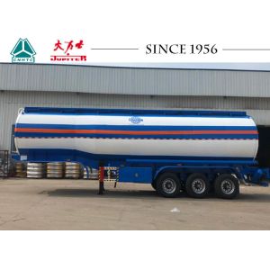 China 42000 Liters Road Fuel Tanker Trailer High Durability With Airbag Suspension on sale