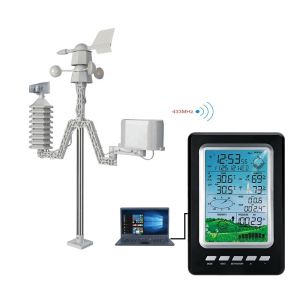 Wholesale WS3030C Multi-Function Automatic Weather Monitoring Station With Wind Speed Range Of 0-50m/ from china suppliers