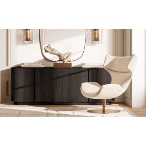 Customized Stainless Steel Console Table Furniture With Sintered Stone / Ceramic