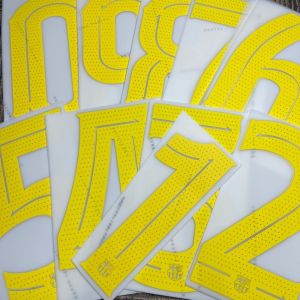 Durable Custom Heat Transfer Logo Various Sizes T Shirt Heat Transfers High