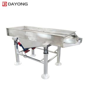 Customized Silica Sand Classifier Machine Sifting Rectangular Linear Vibrating
