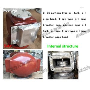 Sounding self closing valve, self closing measuring head, DN40, CB/T3778-1999