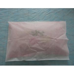 Non Woven 20gsm Disposable Bed Protection Pillow Case Durable Pillow Cover