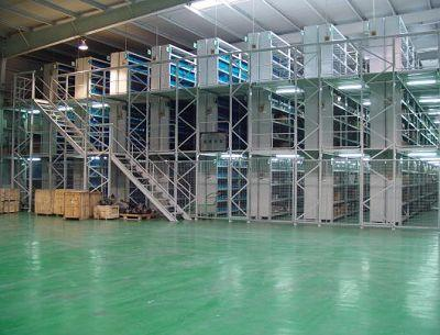 Warehouse Industrial Multi-Layer Mezzanine Rack System Q235B Steel Structure