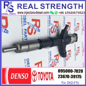 Diesel Common Rail Fuel Injector 095000-7020 23670-39175 For TOYO-TA DE-NSO