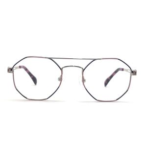 MD136 Stainless Steel Metallic Optical Frames with High Durability