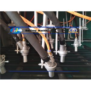 High Capacity Wet Blasting Equipment Premium Steel Body With Cyclone Separator