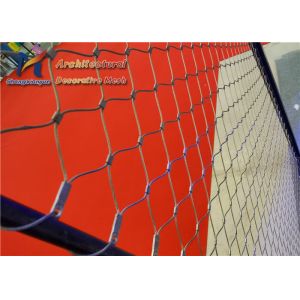 Ss304 7 X 19 Wire Rope Mesh Pedestrian Bridge Protection Safety Cable Nets