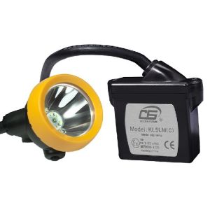 15000lux super bright led rechargeable coal miner torch KL5LM mining hard hat