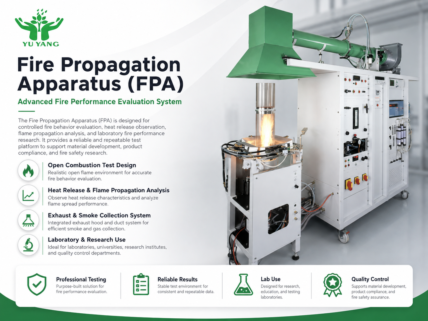 YYF006 Fire Propagation Apparatus(FPA)