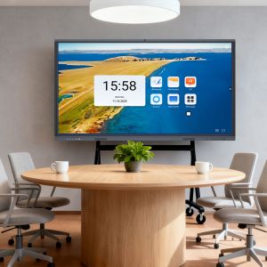 Wholesale 75 Inch A type AI Interactive Whiteboard Smart Board All in One Interactive Flat Panel from china suppliers