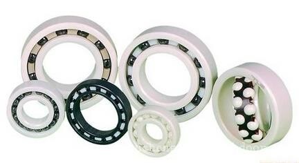 Oil Lubrication Miniature Ceramic Bearings Low Noise With Long Lifespan