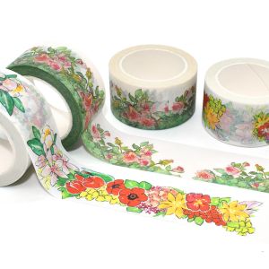 Custom Design Your Own Washi Tape Printed Colored Gold Foil Washi Tape