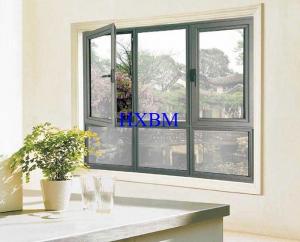 Wholesale Firm Structure Tilt And Turn Double Glazed Windows , Anti - Theft Tilt Open Windows from china suppliers