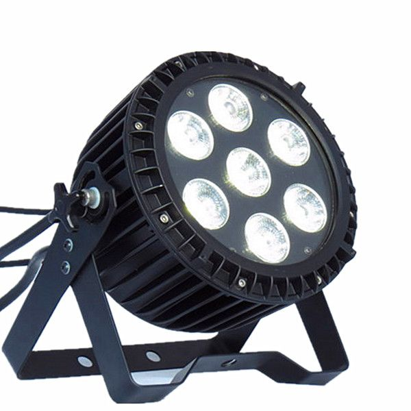 7pcs 20w Aluminum Outdoor IP65 Par Rgbw Led 7x20w RGB LED Par Light