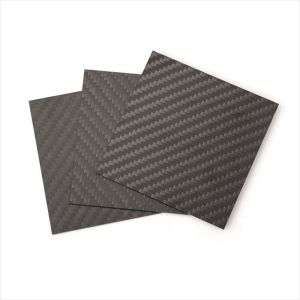 Strengthened Material Carbon Fiber Sheets Solid Twill 2 X 2