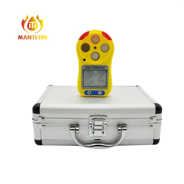4 In 1 Multifunctional Gas Leak Detector , Handheld Gas Monitor Adjustable Alarm