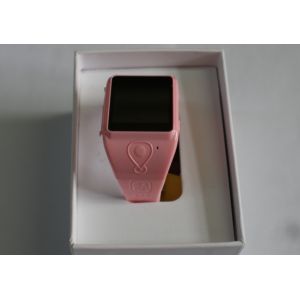 Quad Band Kids GPS Watch Plastic Two Way SOS Button For Tracking