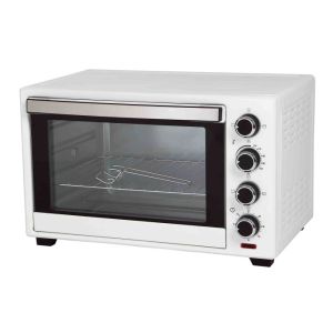 White Toaster 2KW 60 Liters Electric Oven Rustproof With Rotisserie Function
