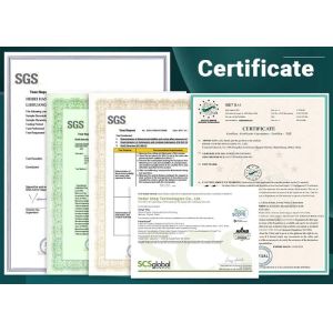 SGS Waterproof SPC Flooring With Underlayment