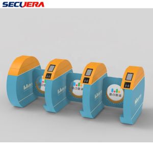 Pedestrian Automatic Sliding Security Entrance Control Swing RFID Turnstile