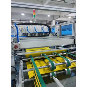 Ultrasonic Flat Trapezoidal Pocket Filter Machine With Motion Controller Program